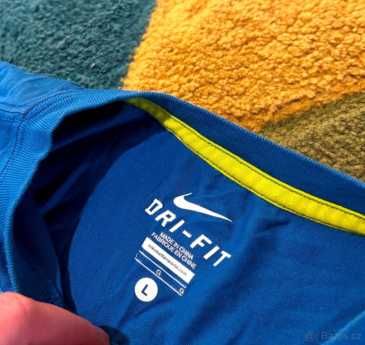 NIKE PÁNSKÉ BAVLNĚNÉ TRIKO L(L-XL) - 2