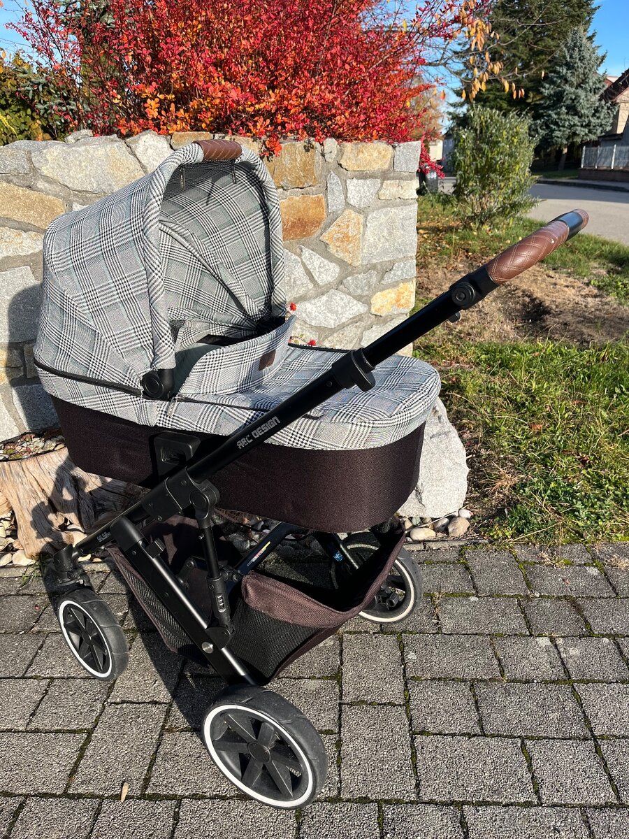 Kočárek ABC Design Salsa 4 Air Smaragd komplet, stupátko - 2