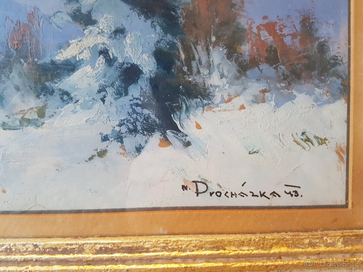 Obraz autor Procházka r.1943 - 2