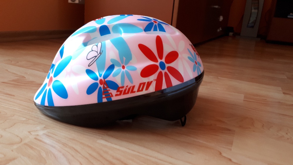 Dětská helma na kolo, 2ks (+ cykl. rukavice) - 2