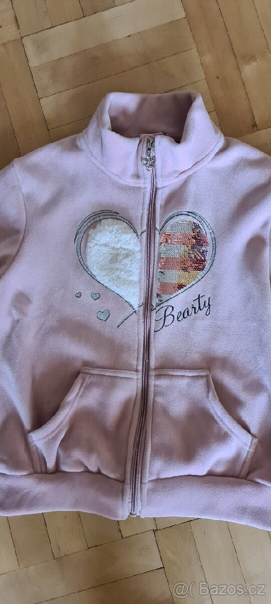 Dívčí jarní bunda Kugo vel.146 - 2