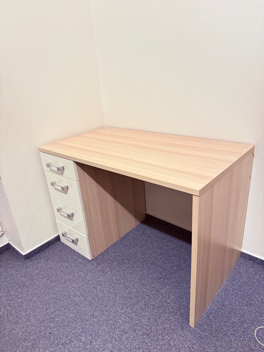 Psací stůl s úložnými zásuvkami - 2