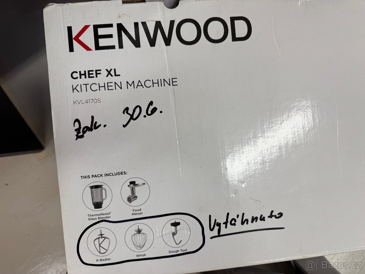 Kuchyňský robot Kenwood KVL4170S - 2