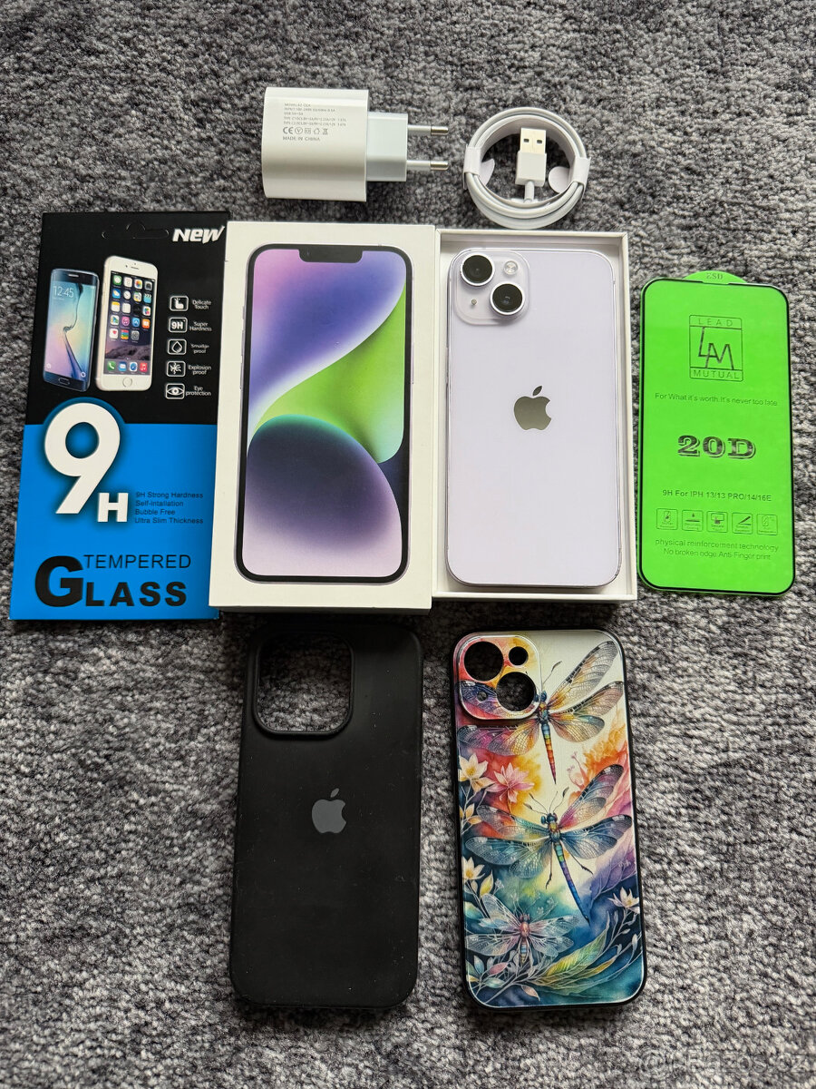 iPhone 14 fialový 128GB - 2