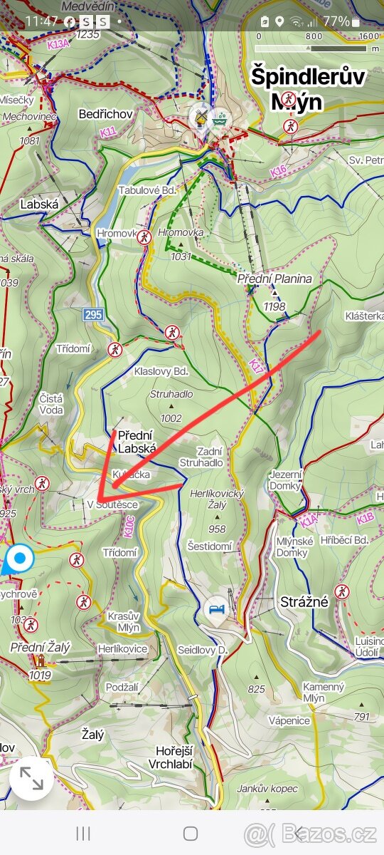 lyžařský vlek u Špindlerova Mlýna - 2