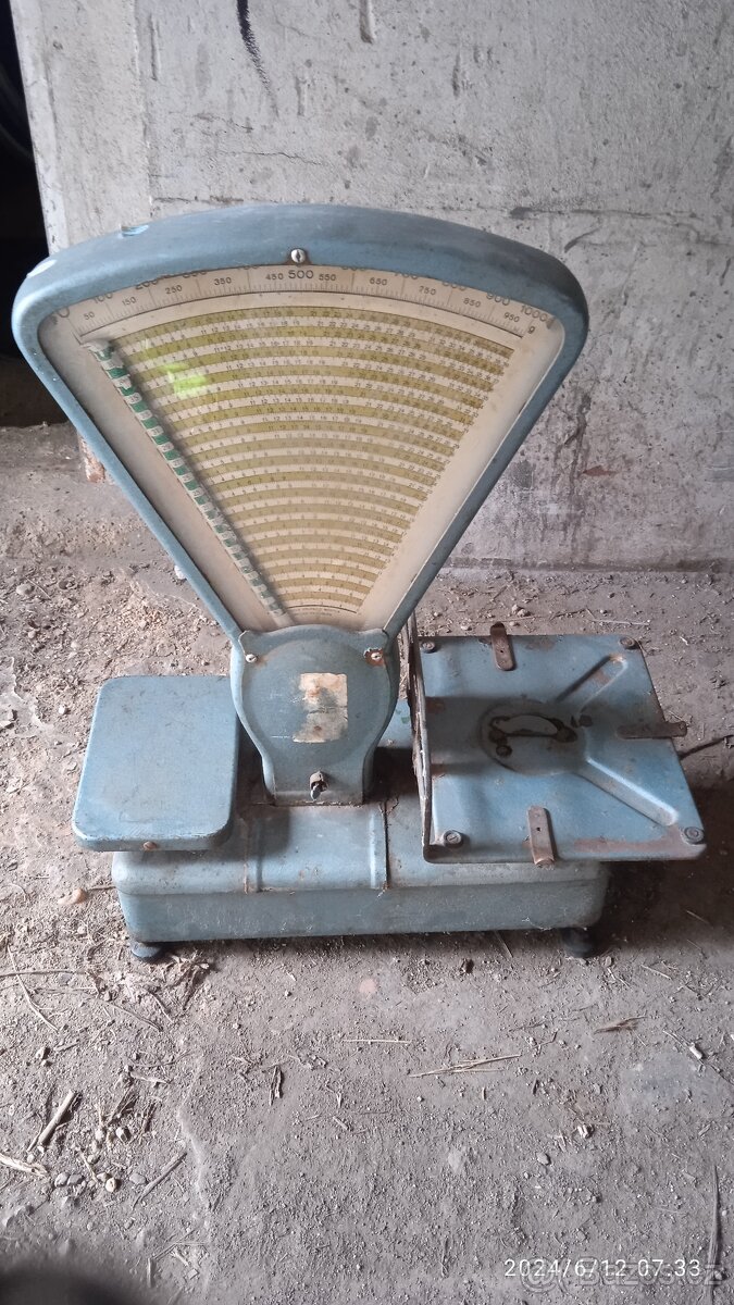 Retro váha. - 2