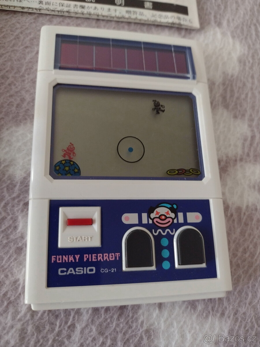 Elektronická hra FUNKY PIERROT - originál RETRO r.1982 - 2