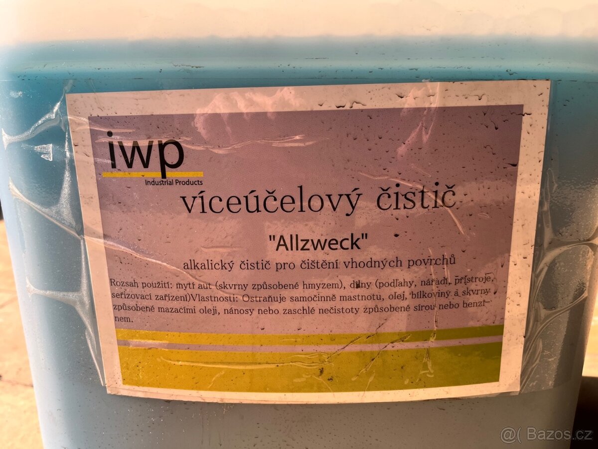 Prodám víceúčelový čistič IWP Allzweck, cca 30 l - 2