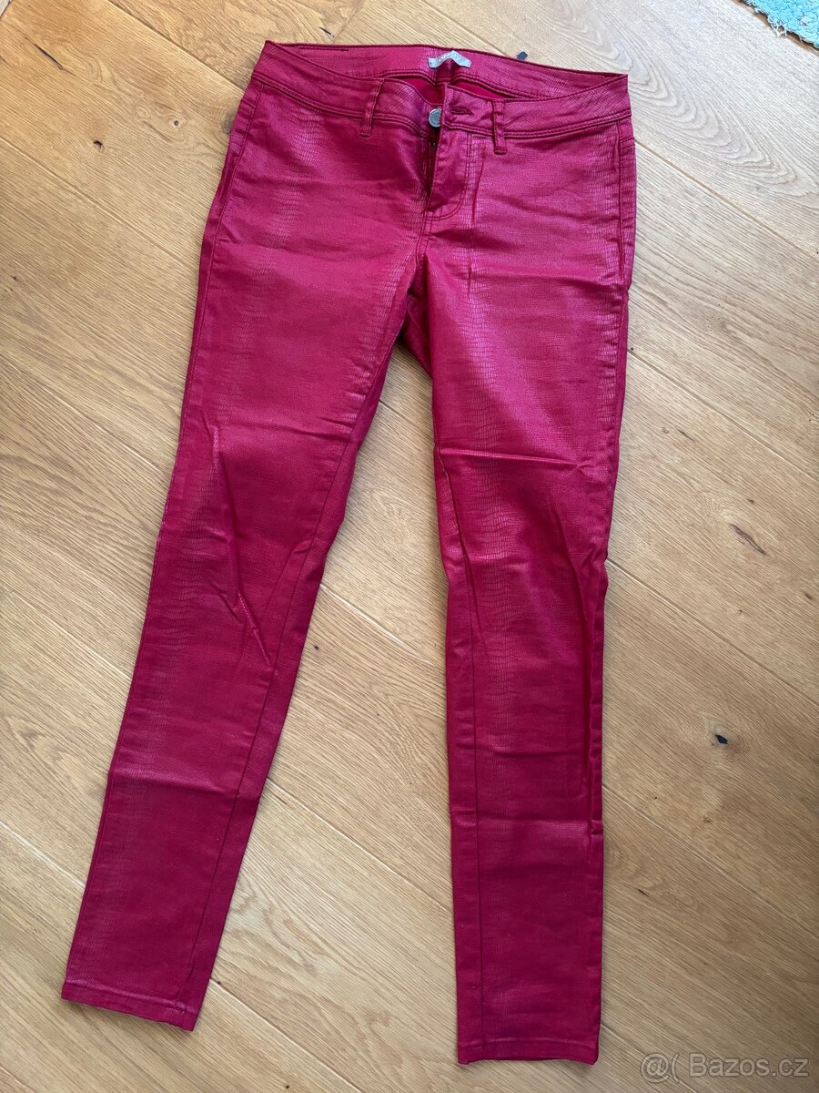 Červené dámské kalhoty Orsay - 2