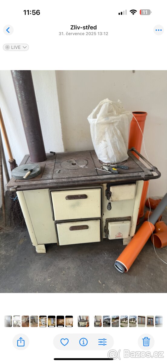 Prodám retro kamna - 2