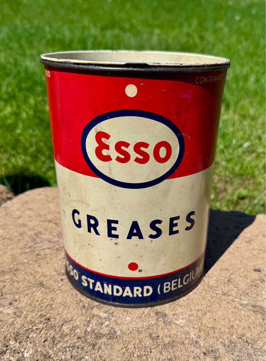 Esso - plechovky na olej - 2