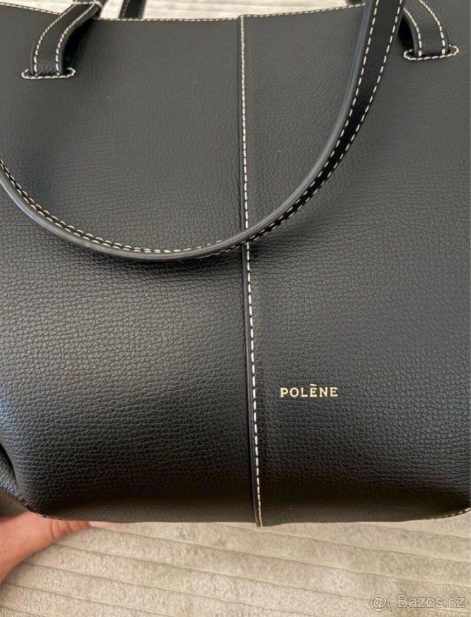 Poléne cyme mini kabelka černá - 2