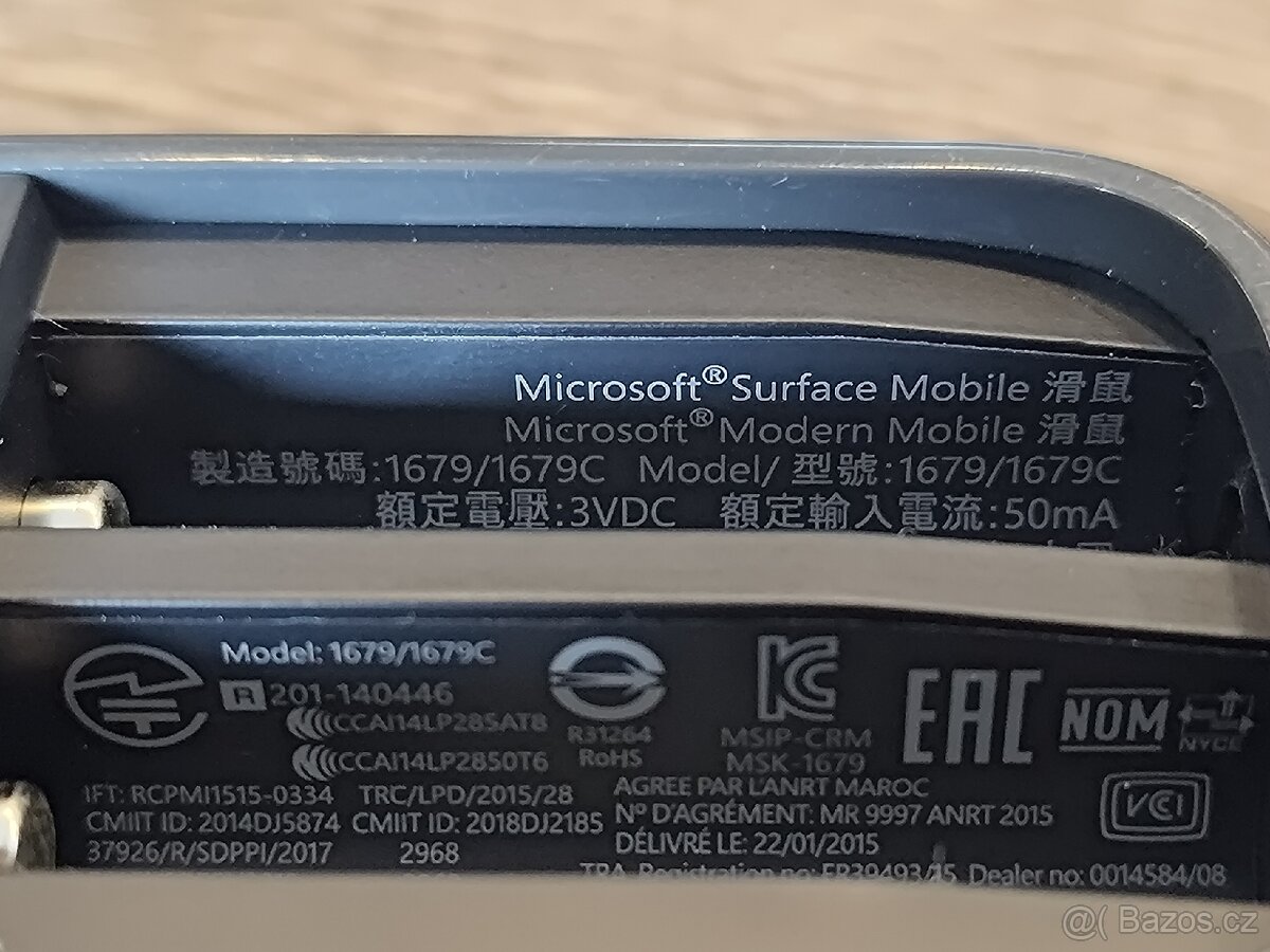Bluetooth microsoft surface myš - 2