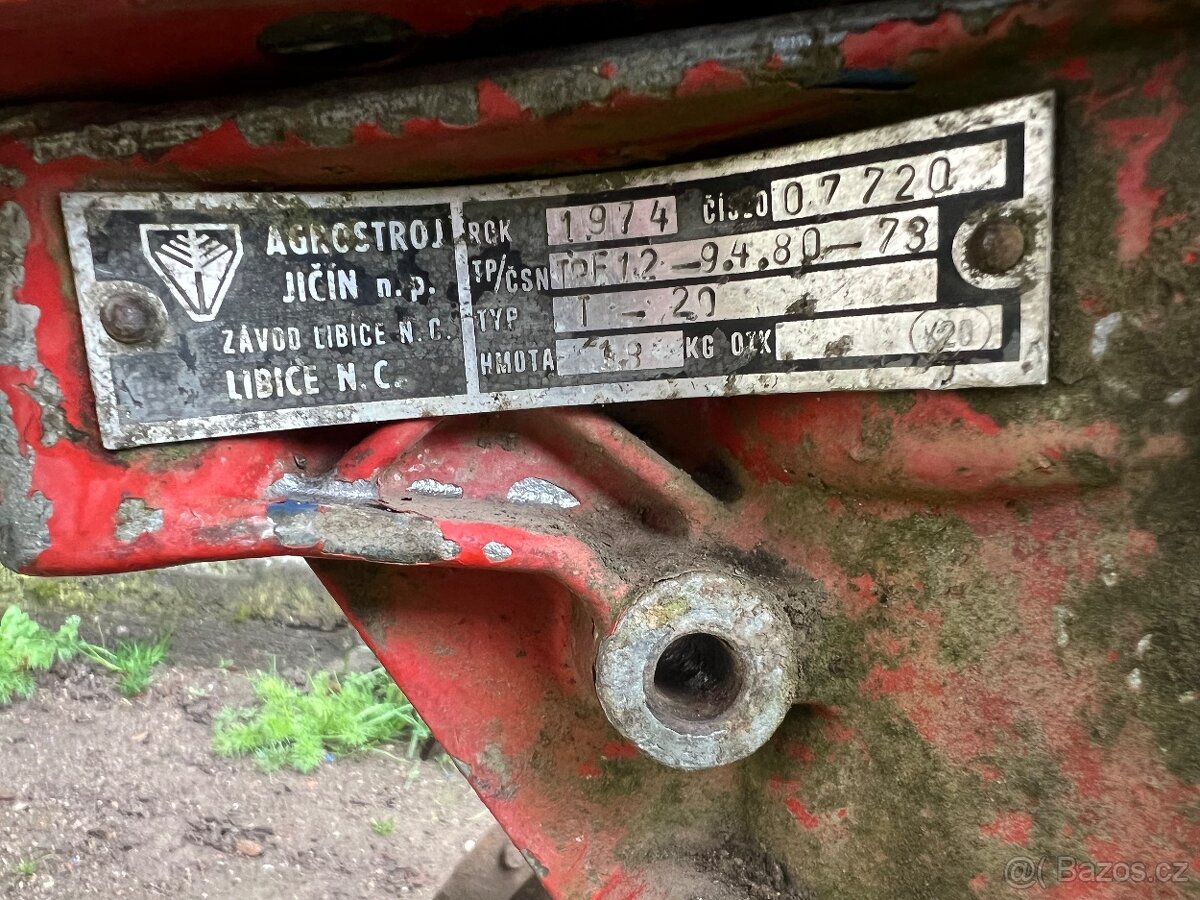 Převodovka vari T-20 - 2