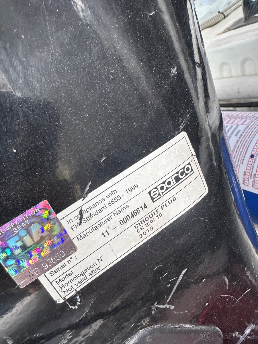 Závodní sedačka Sparco Circuit II GrpTech - 2