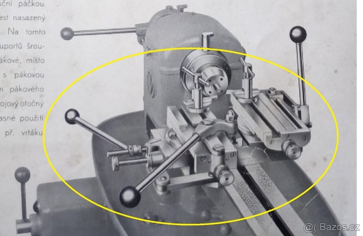 Soustruh Volman RM10 Revolver, Md90, Mn90 - 2