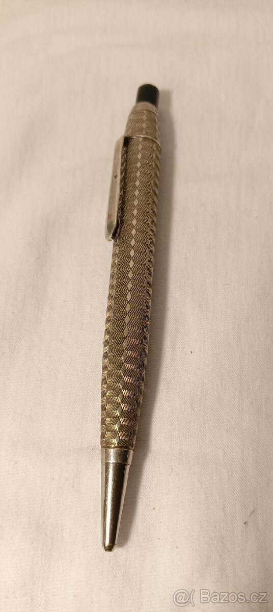 BARCLAY 1304 STŘÍBRNÉ PLNÍCÍ PERO + STŘÍBRNÁ TUŽKA - 2