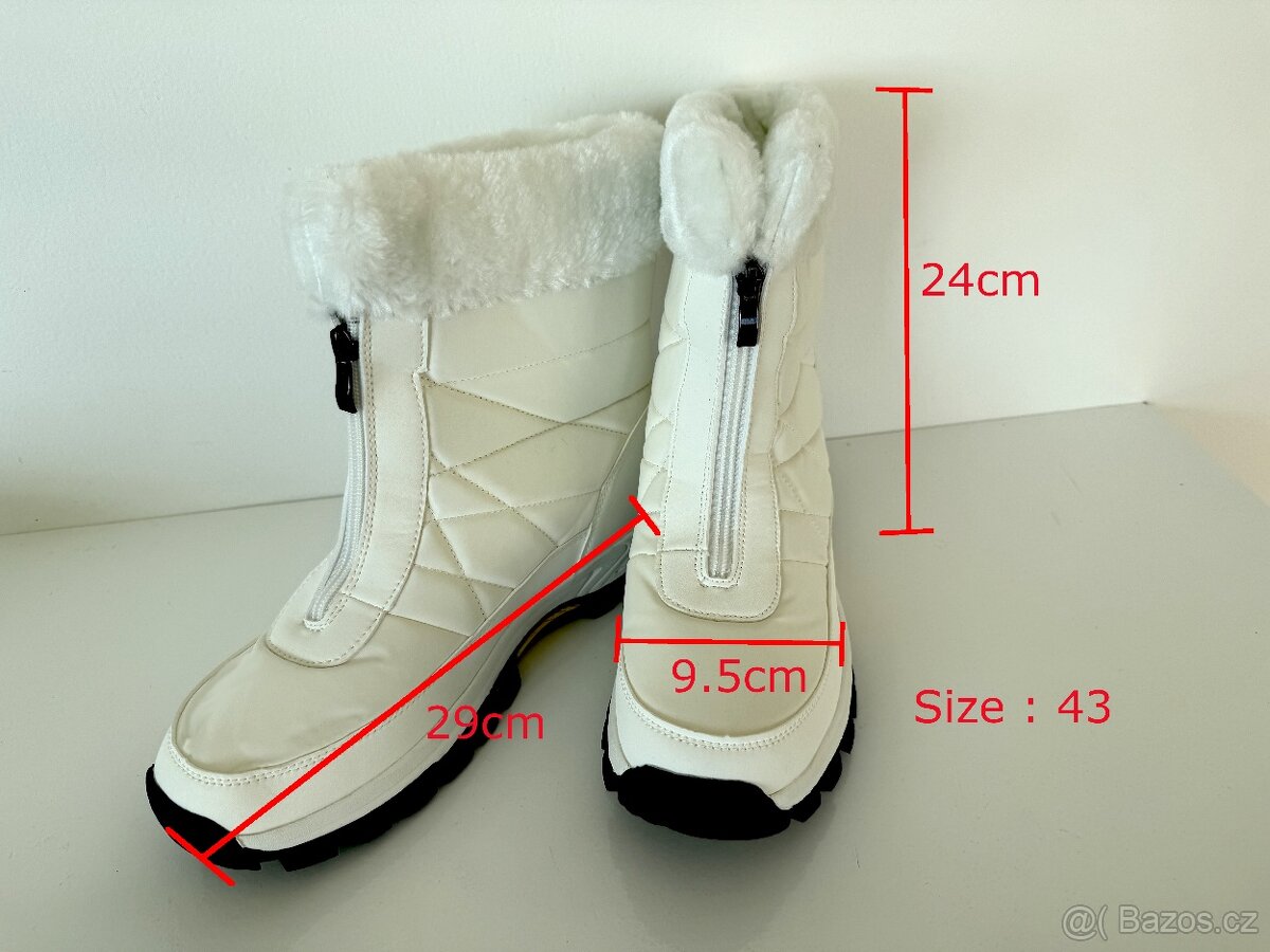 Dámské zimní boty, vel. 43 - 2