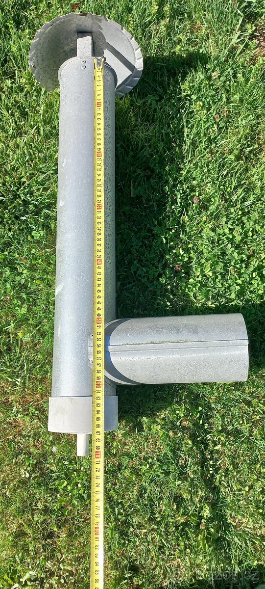 Hliníkový odvětrávací komínek - 2