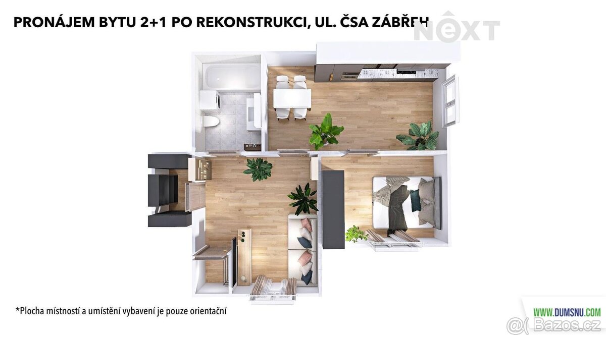 Pronájem byt 2+1, 32㎡ - 2