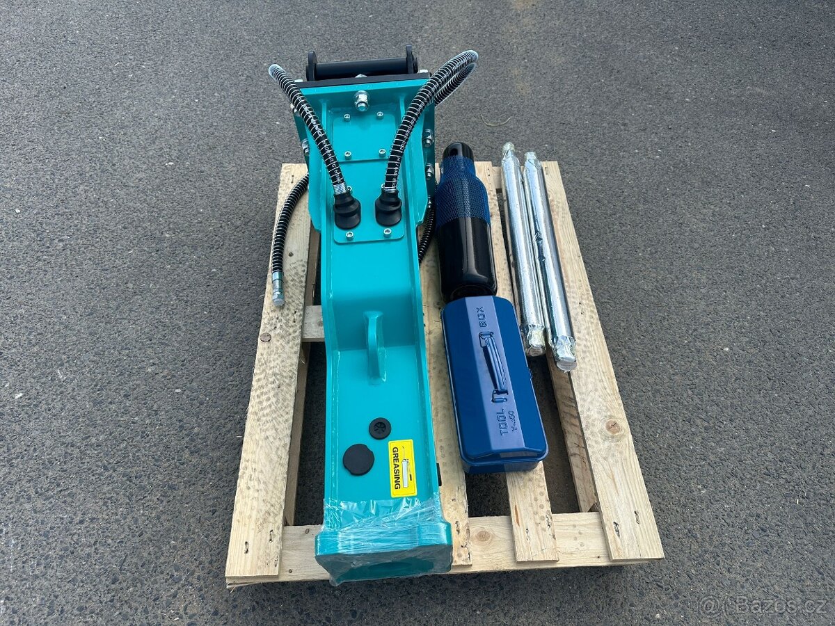 Hydraulické bourací kladivo s MS03 adaptérem -B600 2,5-4,5t - 2