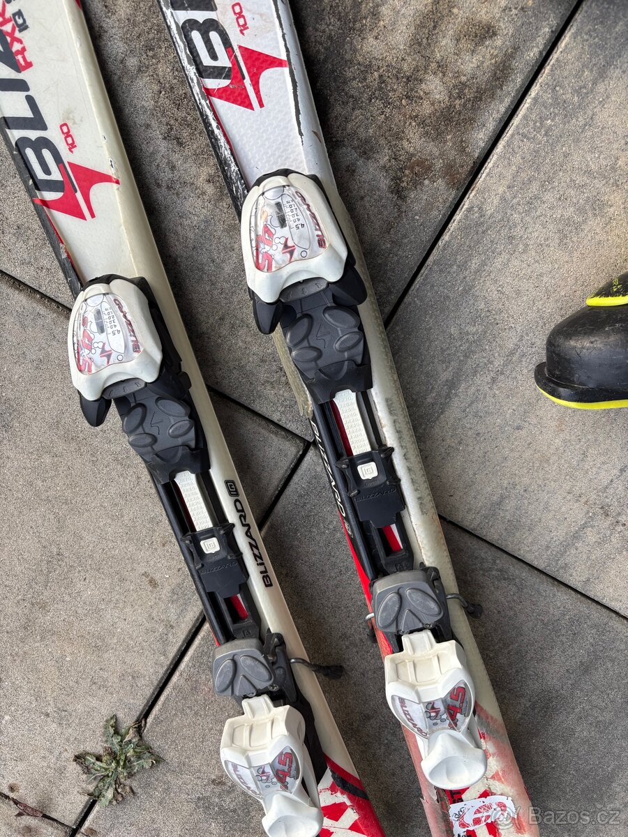 Dětské lyže 100 + boty/lyžáky 21,5 - 2