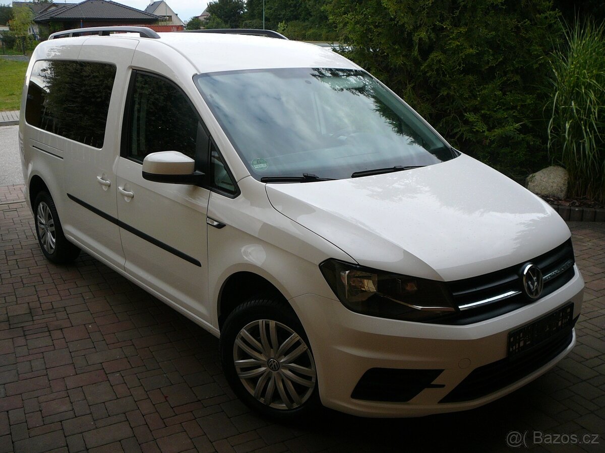 VW CADDY MAXI 2.0 TDI 110KW 7MÍST TAŽNÉ SERVIS - 2