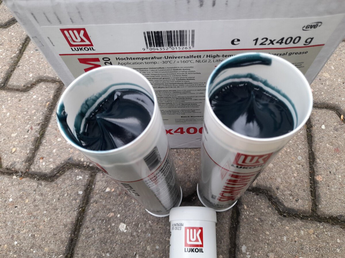 mazivo modré Lukoil EPX2 kartuše 400g - 2