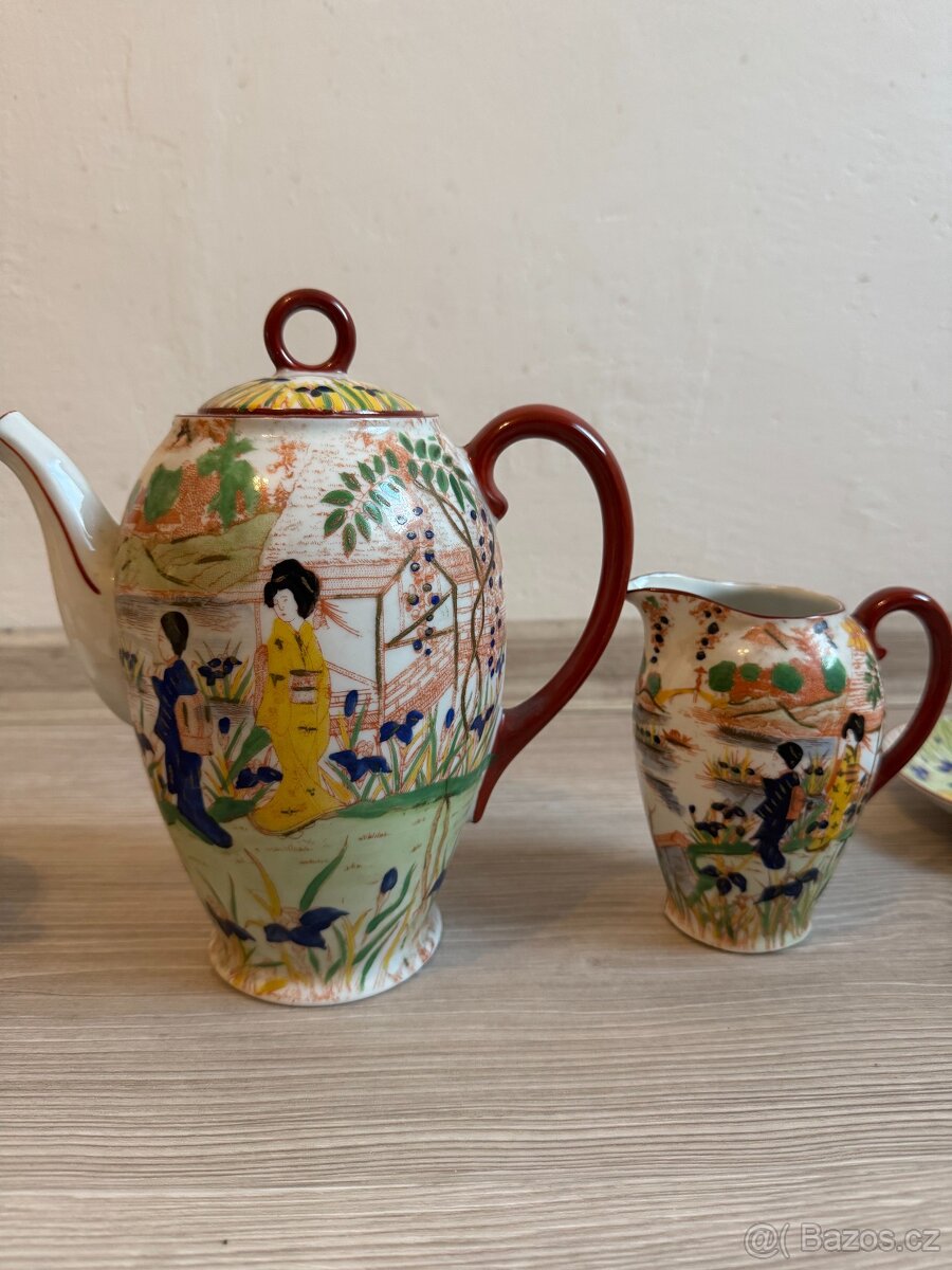 Japonská váza set Satsuma - 2