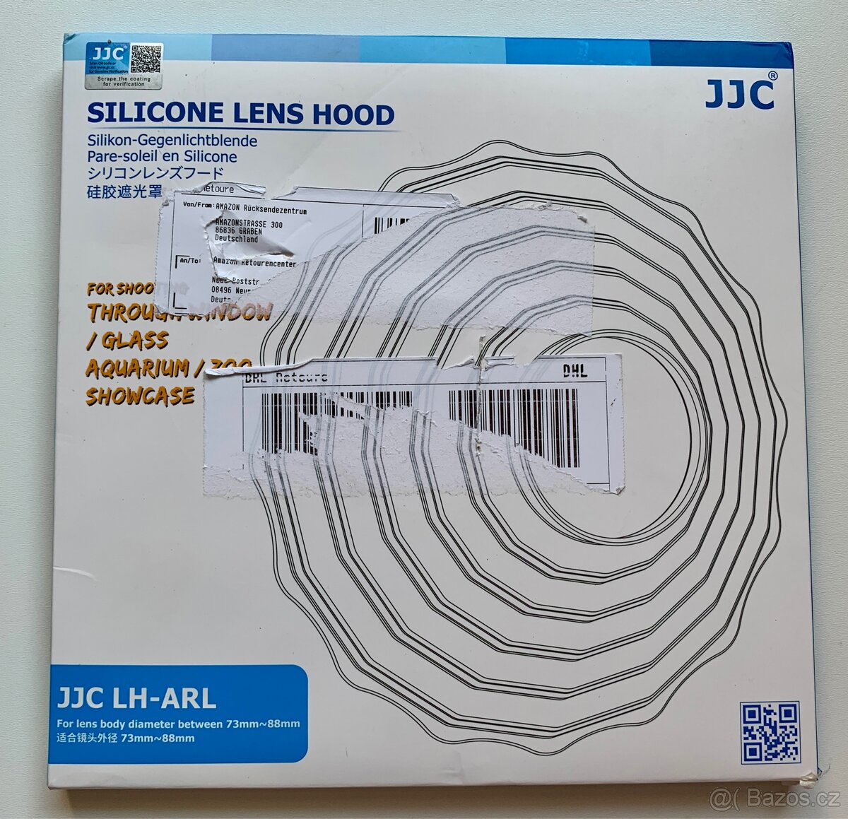 Silikonová sluneční clona na objektiv - 2