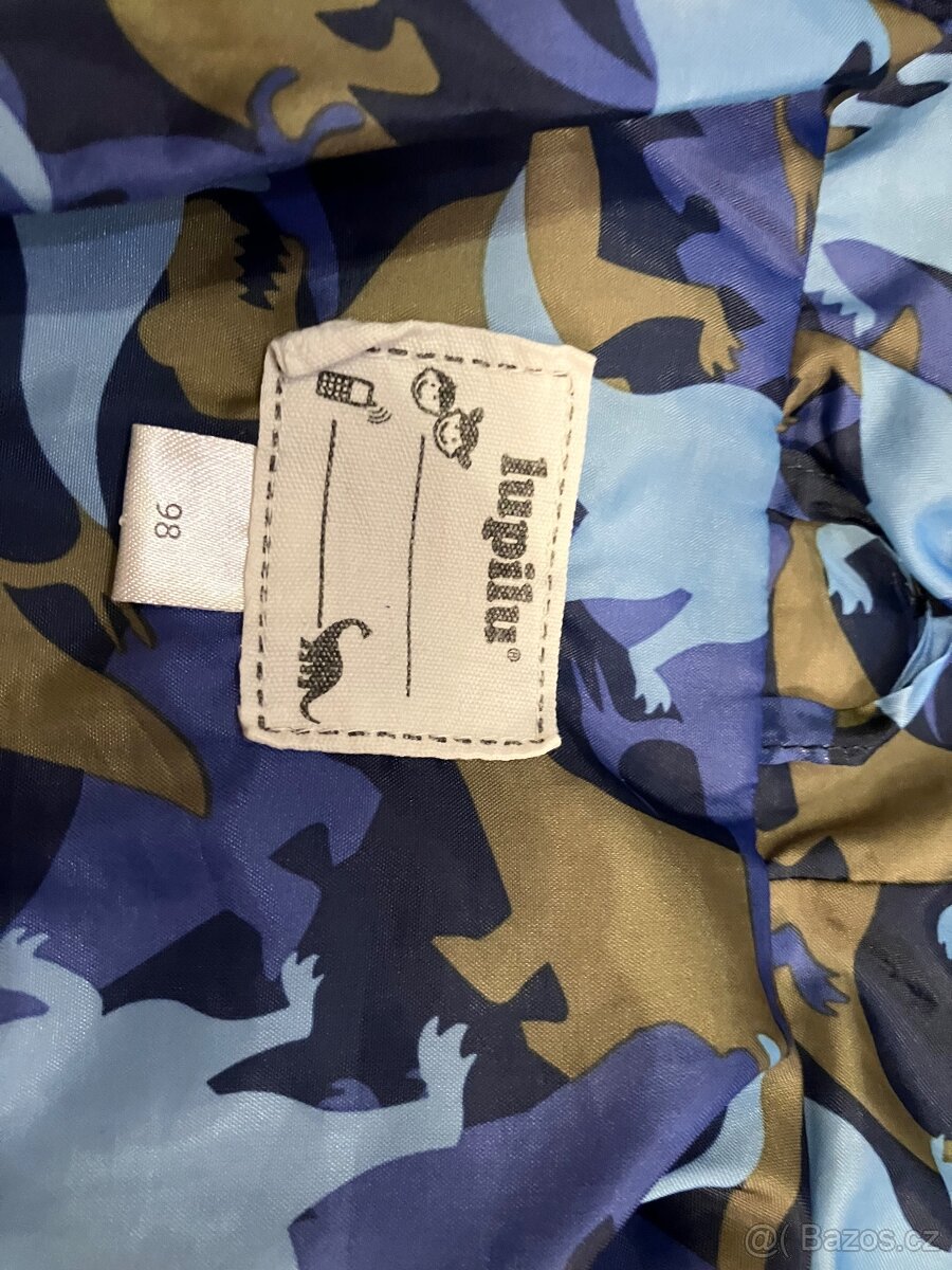 Prošívaná bunda s kapucí - 2