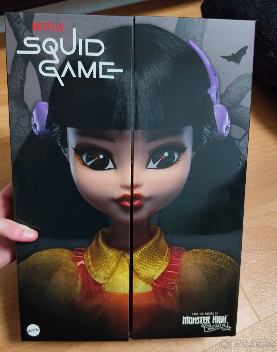 Monster high skullector Squid game Young Hee sběratelská pan - 2
