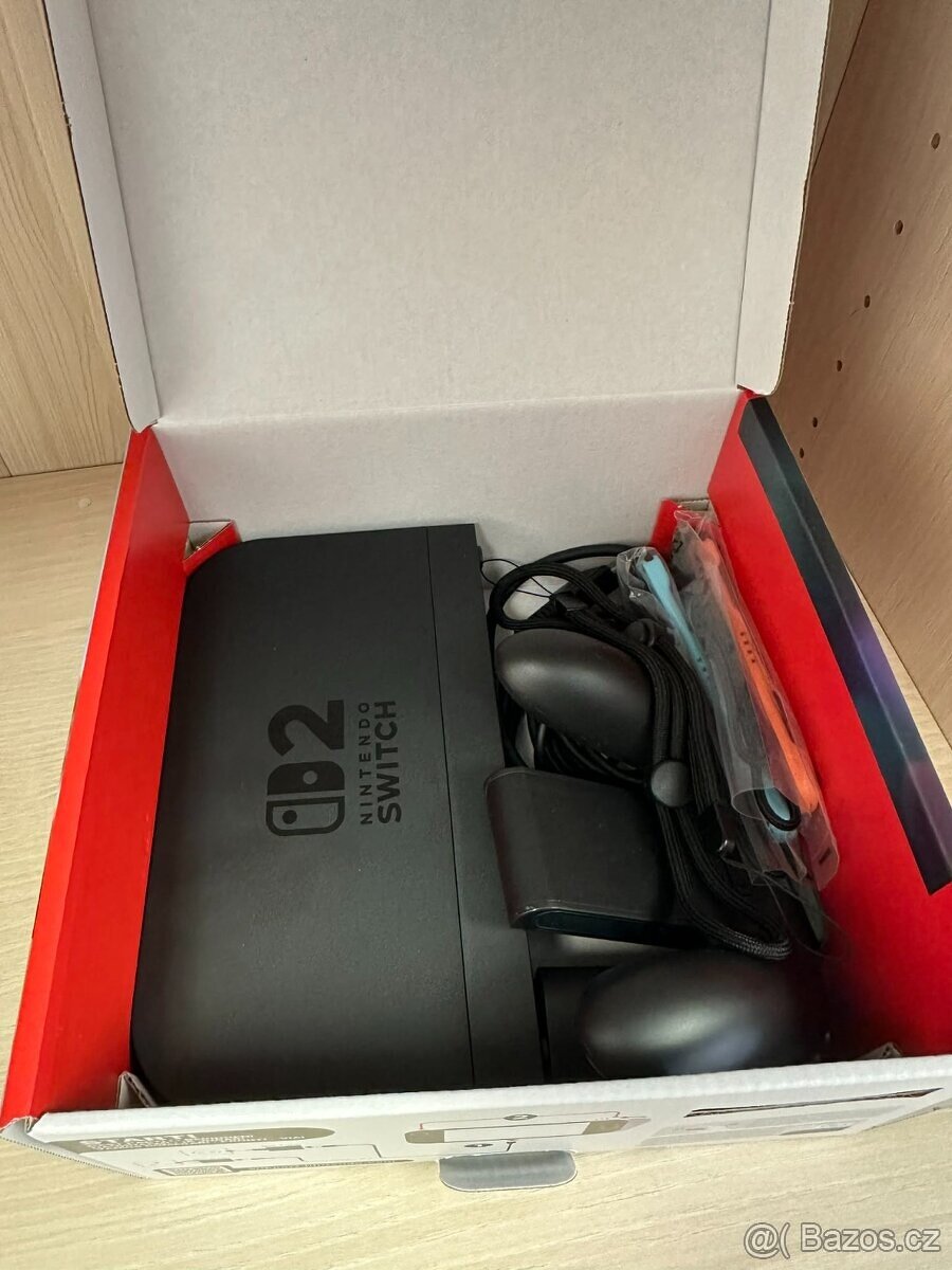 Nintendo switch 2 v záruce (top stav) - 2