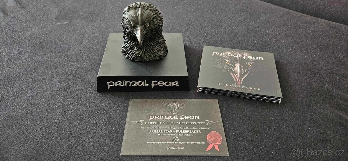 Primal Fear - Rulebreaker CD+DVD BOX - 2