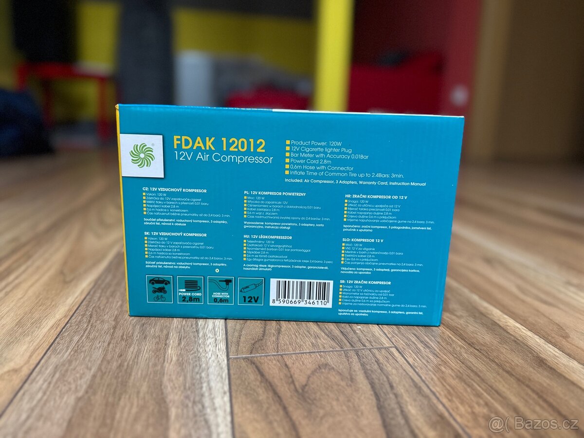 Kompresor do auta 12V - 2