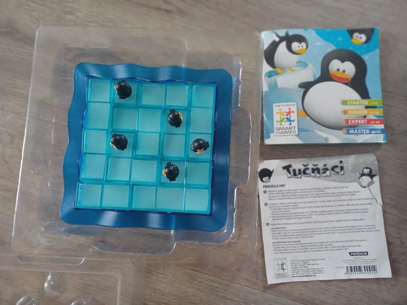 Mindok - tučňáci logická hra - 2