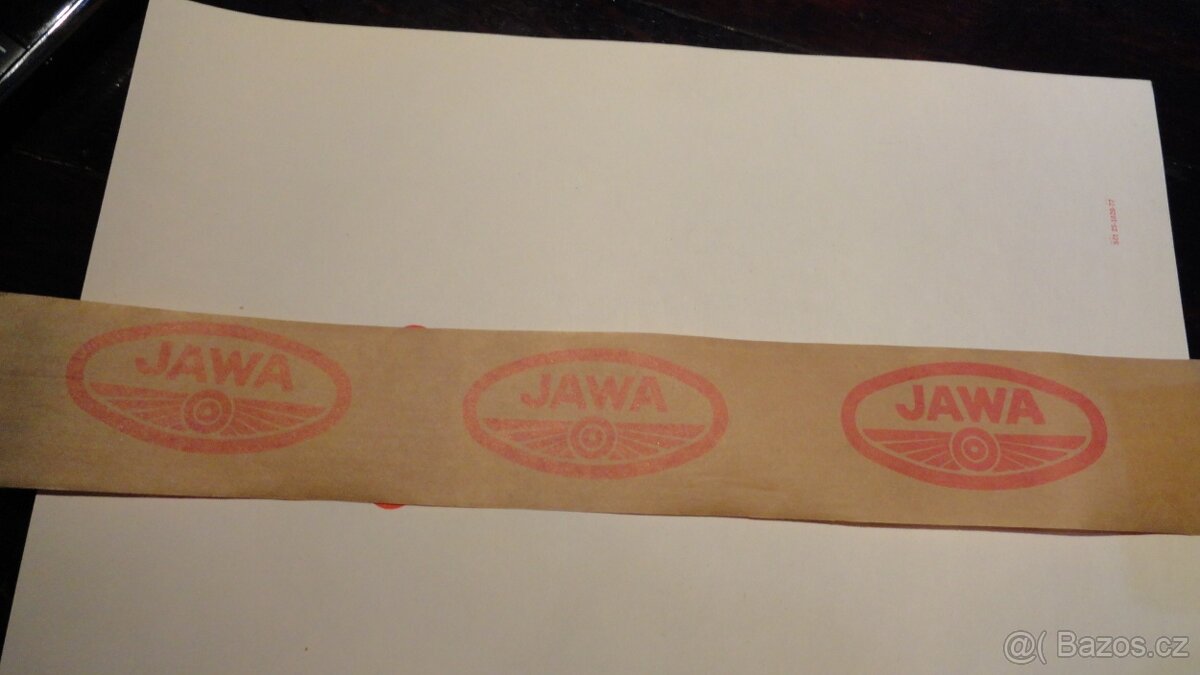 Jawa originál papírová lepící páska - 2