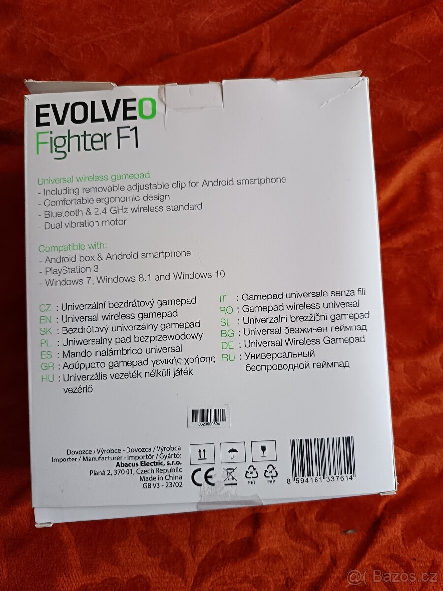 Gamepad Evolveo Fighter F1 - 2