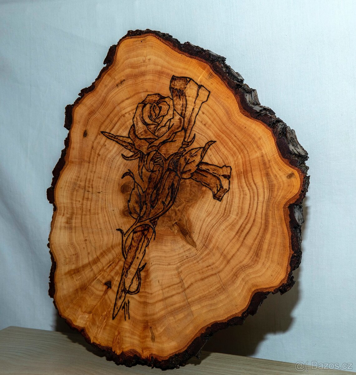Ježíš - Jezus - Pyrografie - 2