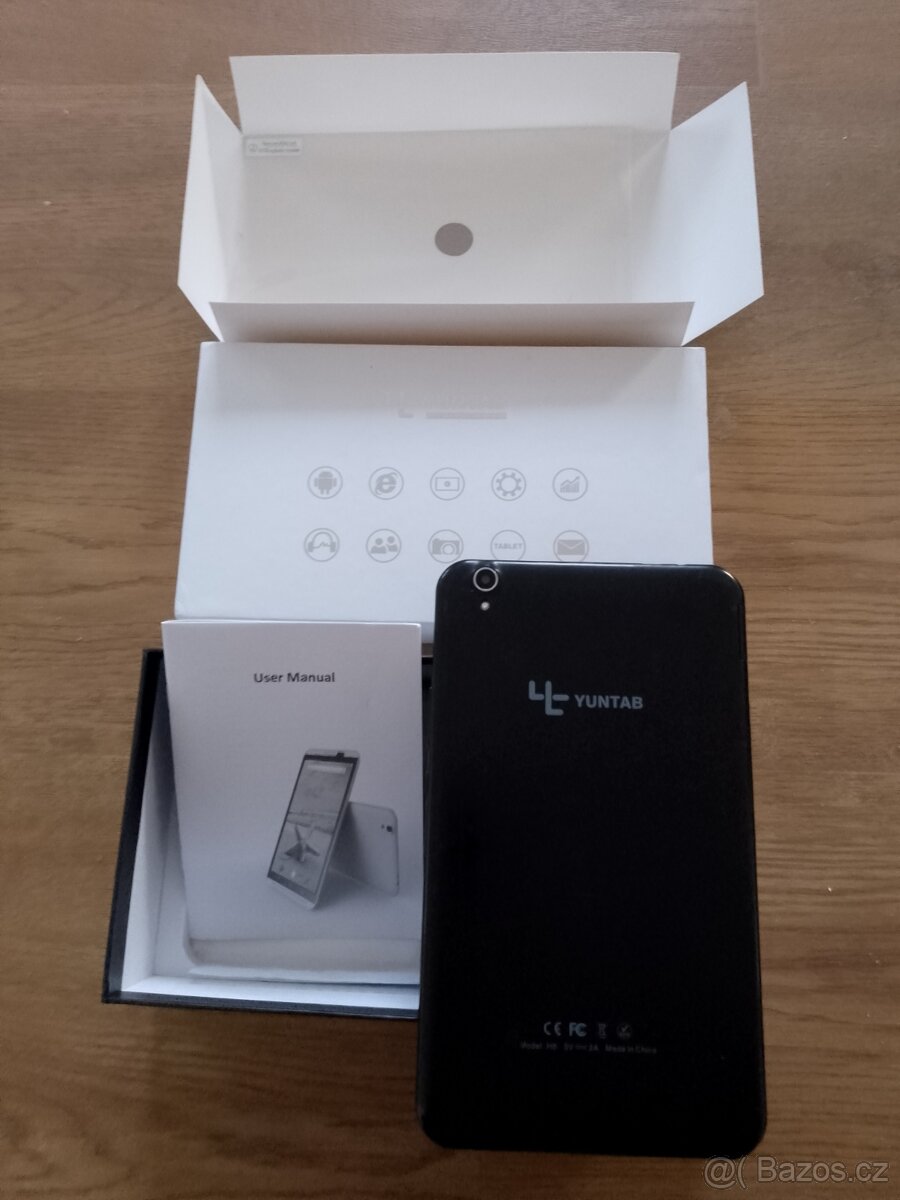 Tablet Yuntab H8 - nefunkční - 2