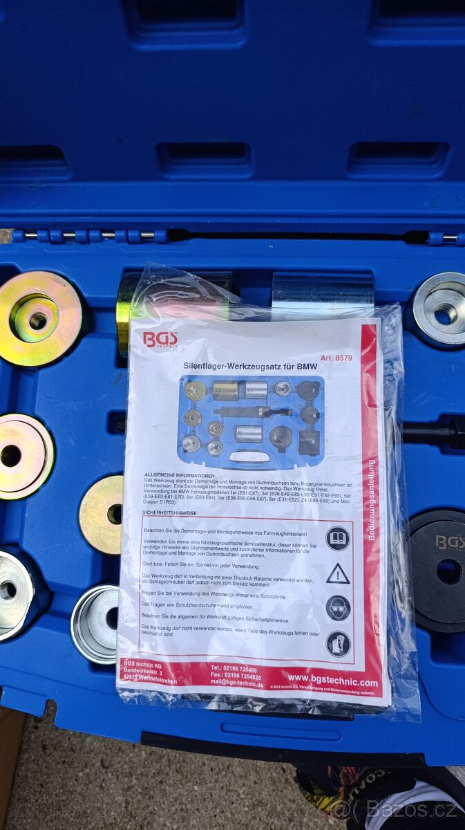 Silent block tool set ART 8579 BGS na BMW sada na výměnu - 2