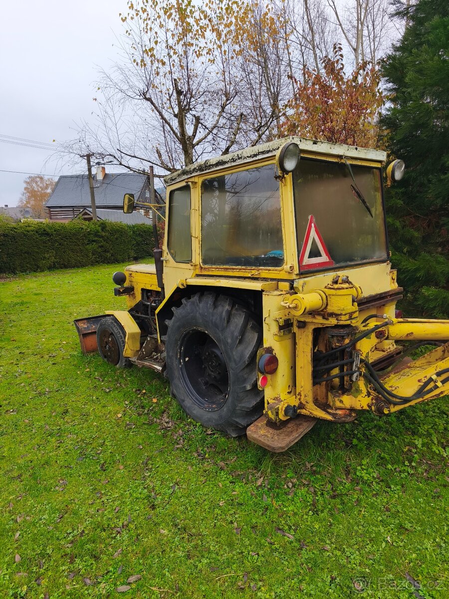 Traktor bagr Ostrowek/Ursus C-355 - 2