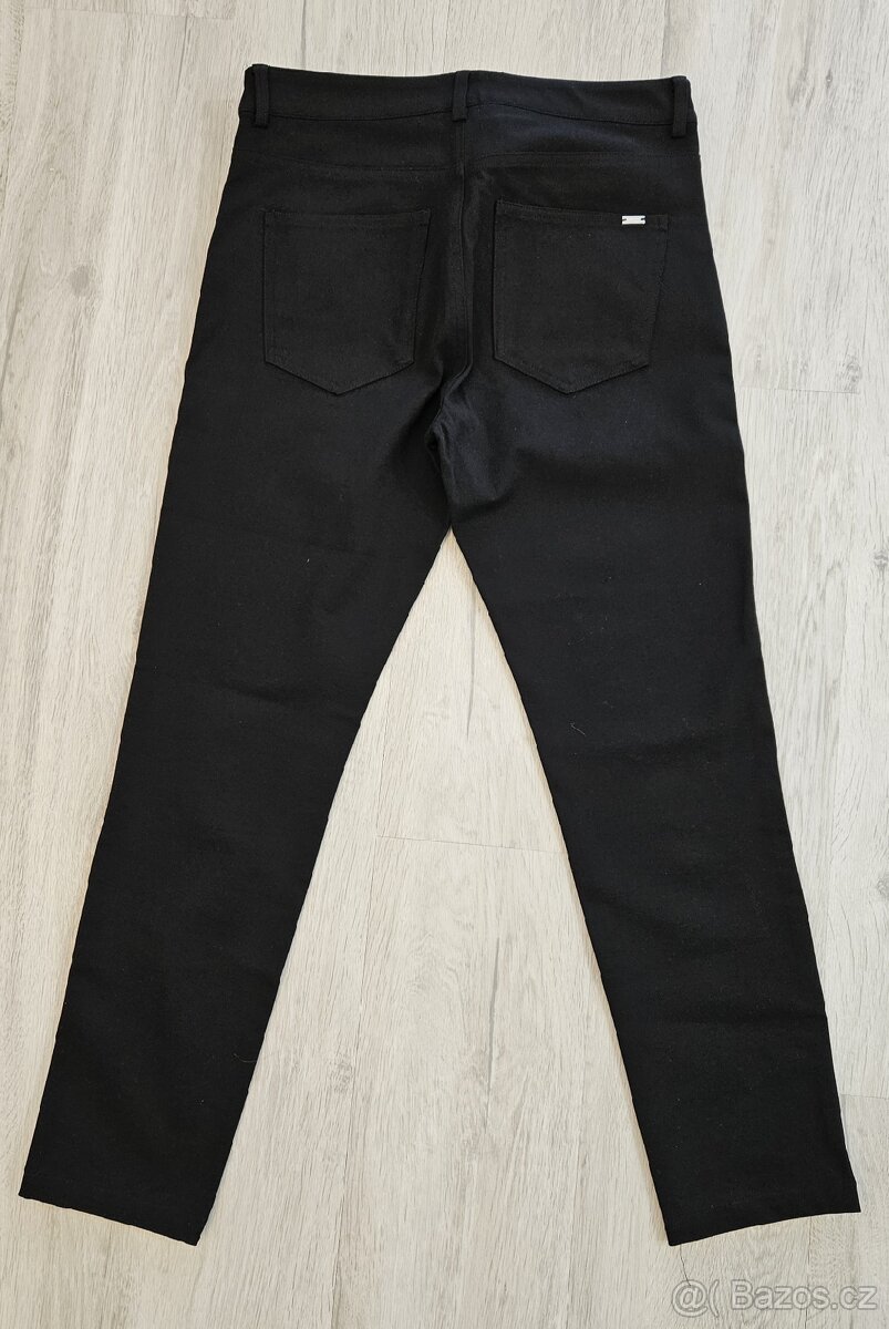 Nové černé kalhoty Mango vel. 38 - 2