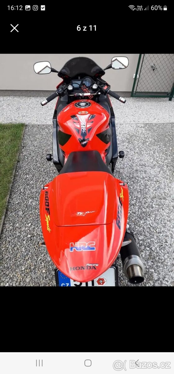 Honda cbr 600f sport - 2