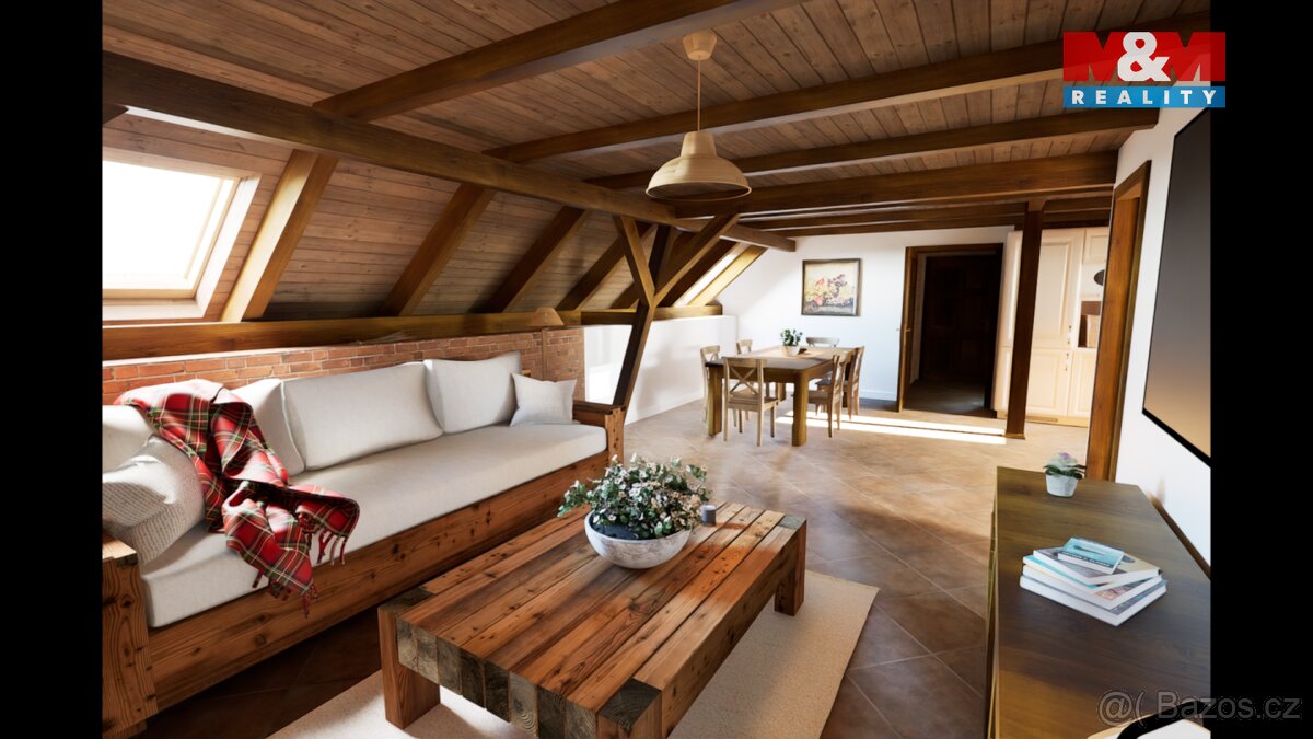 Prodej bytu 4+kk, 103 m2, v Kounově u Rakovníka - 2