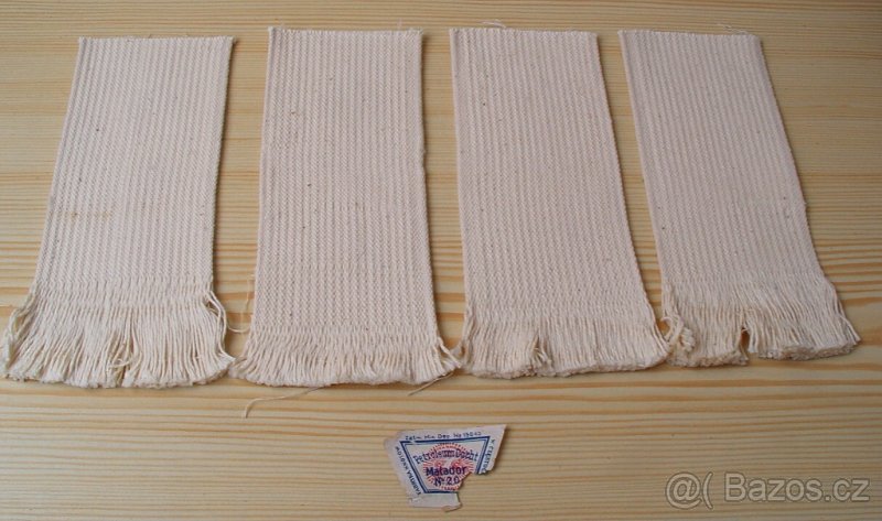 Originál knoty a cylindry do petrolejových lamp - 2