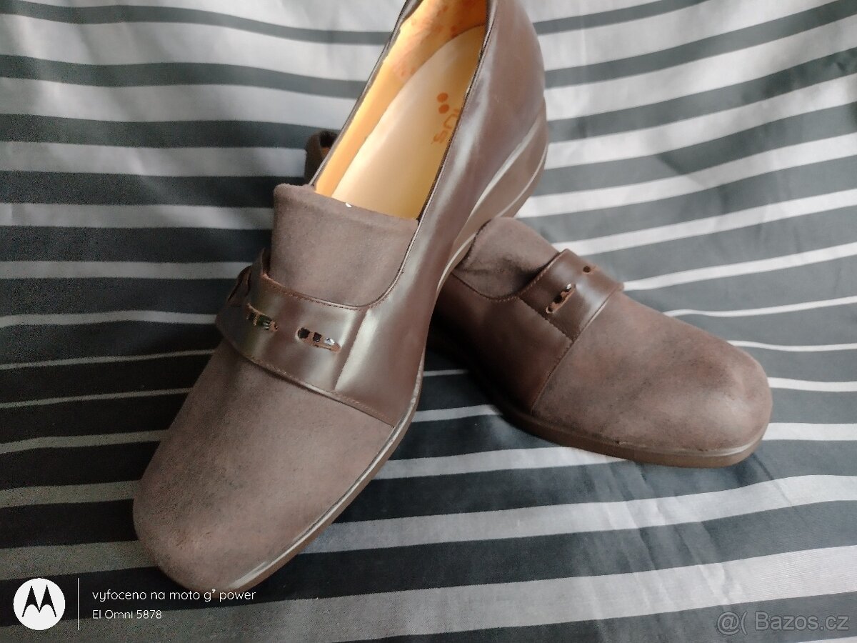 nové celokožené polobotky Clement SALUS v.40 - 2