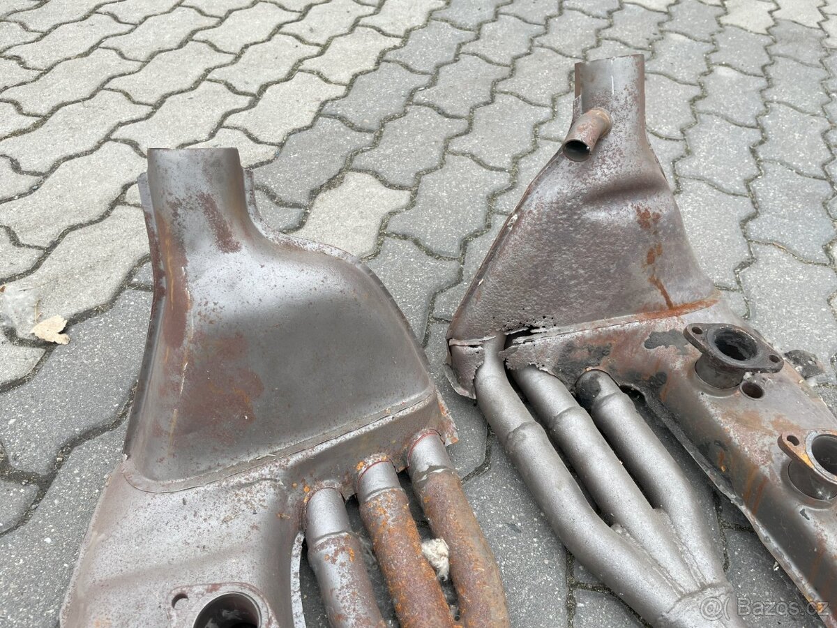 Porsche 911 výměníky výfukové svody výfuk - 2
