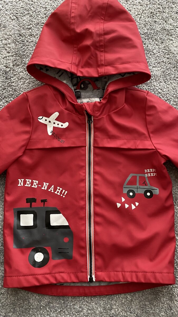 Zateplená pogumovaná bunda F&F - 2