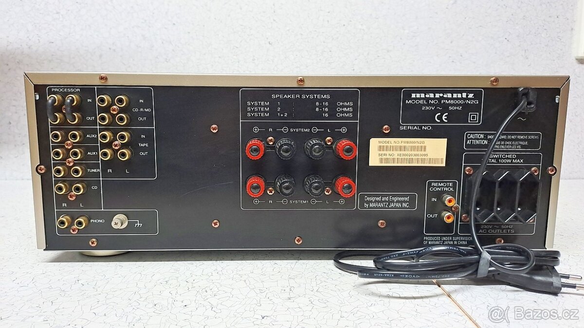 Stereo zesilovač Marantz PM-8000 - třída A - 2